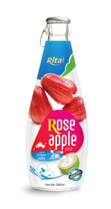 290ml Rose Apple juice with Coco Jelly